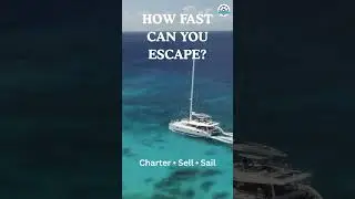 How Fast Can You Escape? Luxury Yacht Charter in 5 Seconds | KaterBlue Yacht Charters
