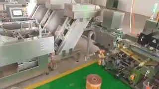 pasta apaghetti dry noodles weighing feeding flow wrap packing machine