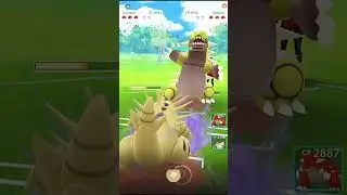 ✨Shiny Tyranitar V/S ✨Shiny groudon PVP Battle in #pokemongo