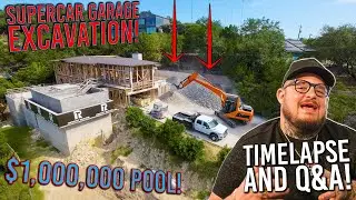 $1,000,000 Pool Excavation Timelapse and Q&A