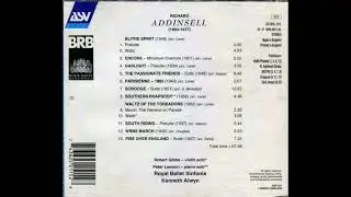 FIRE OVER ENGLAND-SUITE (Richard Addinsell) Royal Ballet Sinfonia/Kenneth Alwyn