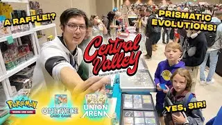 Folks WANTED the PRISMATIC EVOLUTIONS at CVC Card Show! (Vendor POV/One Piece/Pokemon/Union Arena)