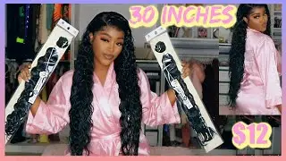 Baddie On A Budget | Frontal Quick Weave | Organique Breezy Wave | 30 Inches