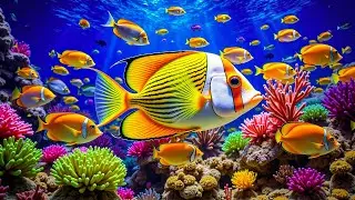 Underwater Visual Perfection 8K HDR | Magical Sea Life | Dolby Vision 60FPS