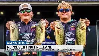 Freeland fishing duo earns a 25th place finish at Bassmaster National Championship