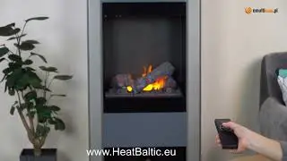 DIMPLEX CUBIC - pastatomas vandens garų židinys | Heat Baltic