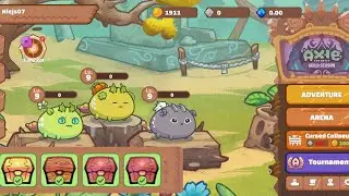 DOUBLE PLANT MECH POISON TEAM Arena Gameplay / Axienfinity Classic Gameplay 2024 / Lunacian Leaks