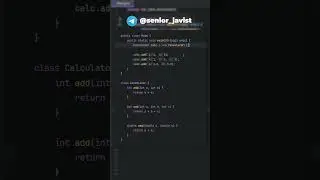 ПЕРЕГРУЗКА МЕТОДА в JAVA (OVERLOADING) #java #shorts #overloading #coding