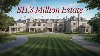 INSIDE an $11,300,000 Connecticut MEGA MANSION