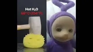 Tinky Winky finds some Scrub Daddy Science!