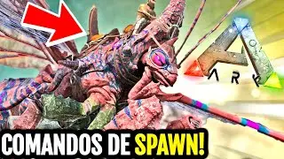 RHYNIOGNATHA! - C&Oacute;MO HACER QUE APAREZCA! - COMANDOS de SPAWN Domesticada, Salvaje y Ascendente | ARK