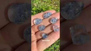 💎Натуральный кварц с дюмортьеритом / Natural quartz with dumortierite &bull; Цена / Price = $100 / карат