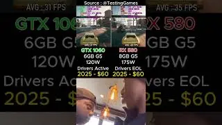 RX 580 VS GTX 1060 ✅ #Gaming #PCGaming #Nvidia #AMD #Geforce #Radeon #budgetgaming #budgetpc #gpu