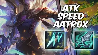 ATTACK SPPED AATROX IS THE NEW META TOP LANE