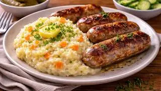 Dutch-Style Rustic Mashed Potatoes with Carrots and Onion | Easy Recipe!