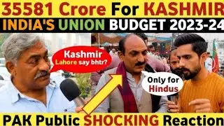 UNION BUDGET INDIA 2023-24 FOR JAMMU & KASHMIR | PAKISTANI REACTION ON INDIA REAL ENTERTAINMENT TV