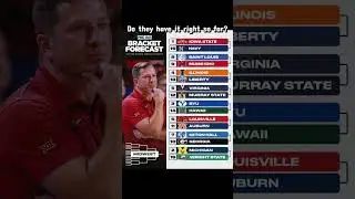Updated Bracketology #collegebasketball