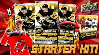 2019-20 Upper Deck Series 1 Hockey Starter Kit Opening