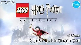 LEGO Harry Potter Collection Years 1-4 - 4 Builder Levels in Gringott's Vault (All Collectibles)