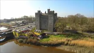 Bunratty Castle aerial video