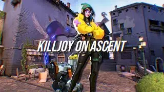 How to play Killjoy on Ascent! (Valorant Agent Tutorial)