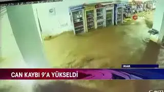 FLOOD DISASTER HITS IRAQ.