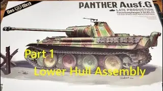 Panther Ausf. G, Late Production, Part 1, Lower Hull Assembly