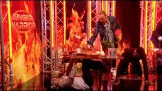 Being the Ginger Gladiator on Celebrity Juice