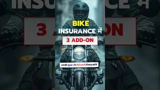 🏍️🛡️These 3 Add-Ons in Bike Insurance Can Save You BIG Money 💰