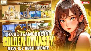 1V1 TDM TEAMCODE🔥| BGMI 3.7 UPDATE | FREYA IS LIVE #bgmi #bgmilive #shortslive