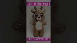 Deer Stuffed toy ITH Pattern In The Hoop Machine embroidery design