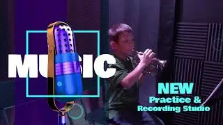 New Practice and Recording Studio - Dylan the Trumpet Kid - Kid Musicians