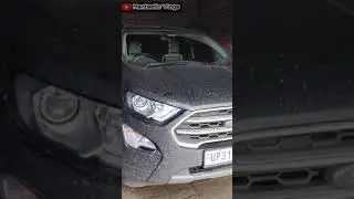 Black EcoSport 🔥 Dirty Vs Clean 🔥 #shorts #ecosportownersclub #ecosport