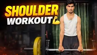 Complete Shoulder Workout at Gym #shoulderworkout #shoulderworkoutgym #deltworkout 