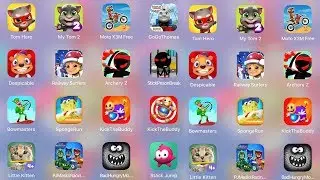 MotoX3M,ArcheryZ,Bowmasters,TomHero,Thomas,Railway,StickPrison,Spongebob,Buddy,LittleKitten,PjMasks