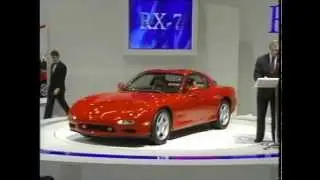 RX-7 gen 3 Unveiling 1992 LA Auto Show