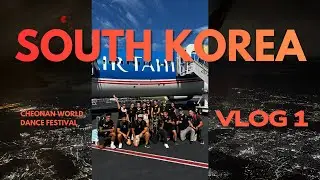 VLOG 1  : Avion, Japon, Seoul, Cérémonie d’ouverture ✈️🎉💤