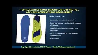 Best Insole Standing All Day Amazon || Best Insole for Shoes Reviews