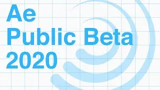 After Effects Public Beta 2020 New Features