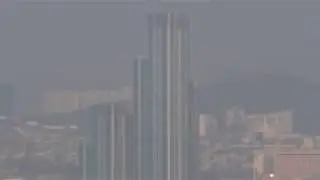 Worst ever air quality in Seoul at daytime
