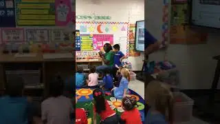 Large Group Walking Rainbow Mrs. Snyder's Pre-K Class