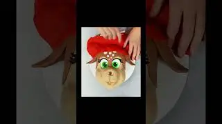 Rudolph the Red nosed reindeer Cake Short | Christmas Cake | Sculpted Cake