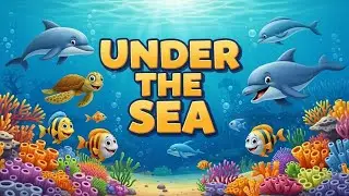 Under the Sea 🐠🌊 | Fun Learning Ocean & Sea Creatures Song for Kids | Happy Tales & Tunes