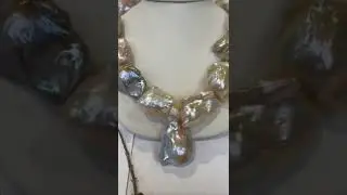 Multi Color Baroque Freshwater Pearl Strand - OCEAN PEARL AND DIAMONDS