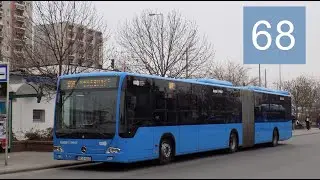 [HD] VT-Arriva Mercedes-Benz Conecto G - NCA-512 (68)