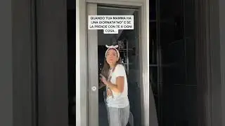 Quando tua mamma se la prende sempre con te perchè  sta nervosa