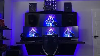 Gaming Setup / Room Tour! - 2023 - Ultimate Small Room Setup!