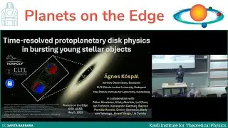 Time-resolved protoplanetary disk physics in bursting young stellar... | Agnes Kospal (Konkoly Obs.)