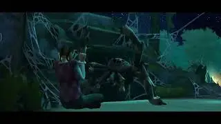 Harry Potter Hogwarts Mystery - Magical creatures - Final Animation - ACROMANTULA (DARK FOREST)