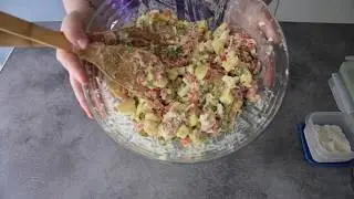 Une salade piémontaise maison